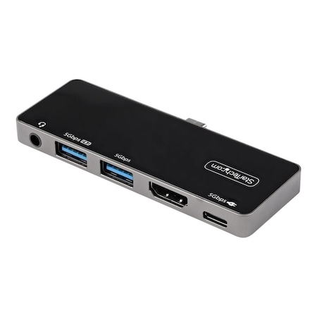 Ezgeneration USB Type-C Multiport Adapter, Gray EZ3451383